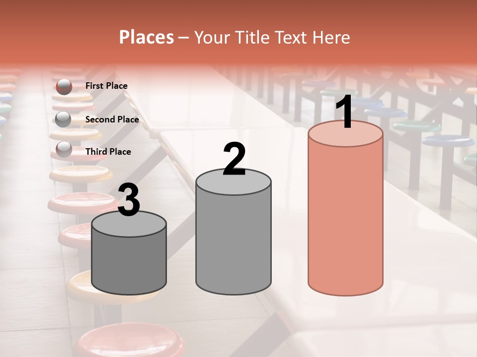 Colorful Seat Study PowerPoint Template