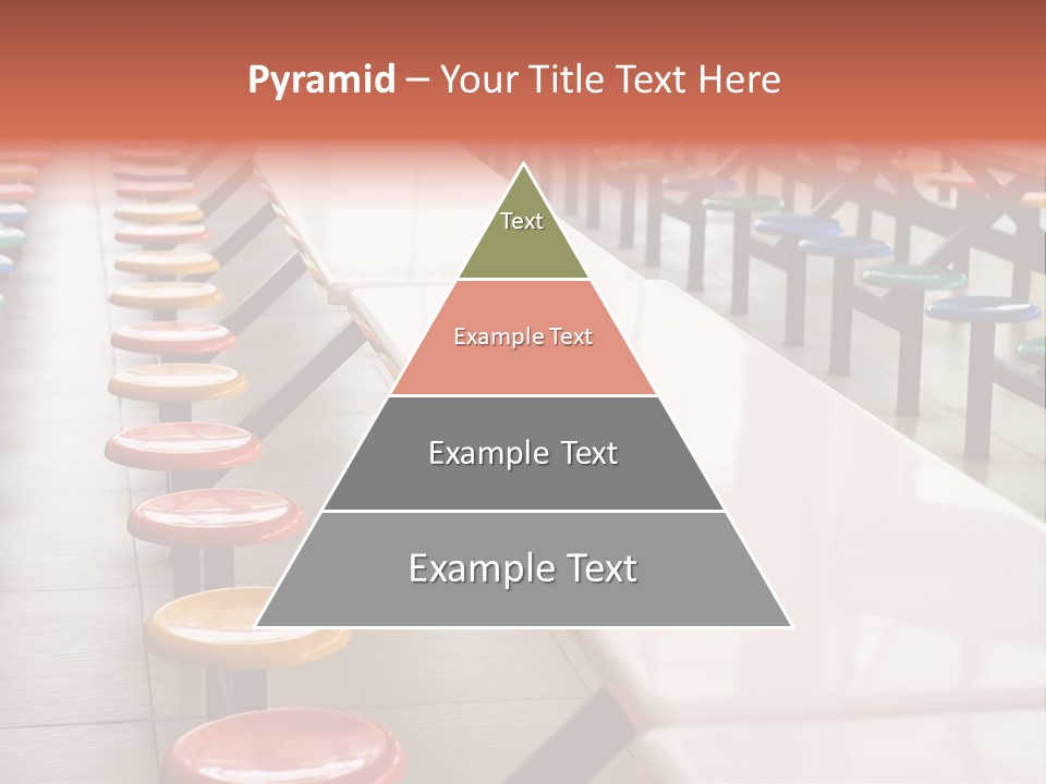 Colorful Seat Study PowerPoint Template