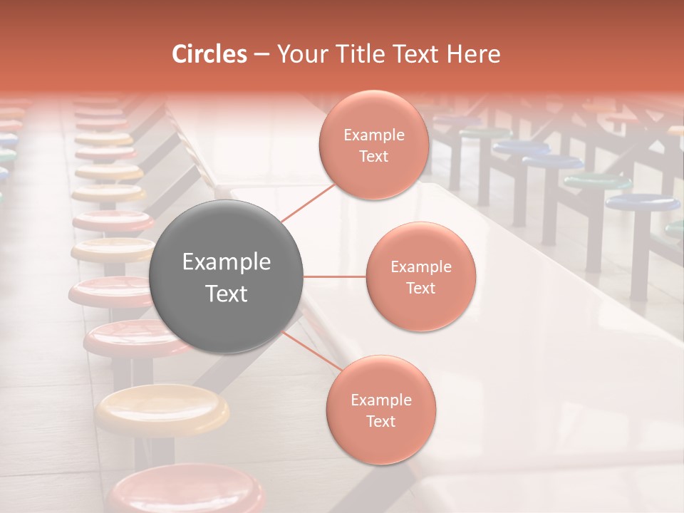 Colorful Seat Study PowerPoint Template
