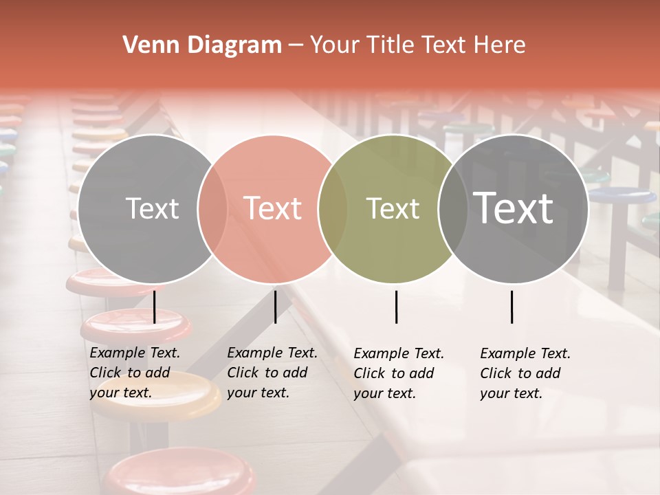 Colorful Seat Study PowerPoint Template