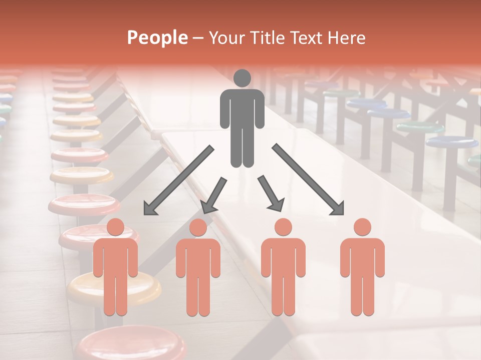 Colorful Seat Study PowerPoint Template