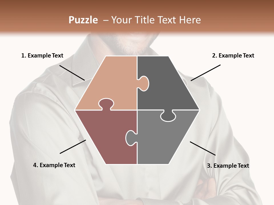 Smiling Closeup Culture PowerPoint Template