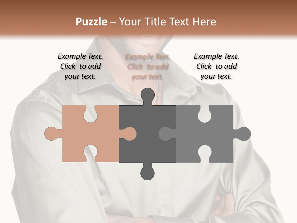 Smiling Closeup Culture PowerPoint Template