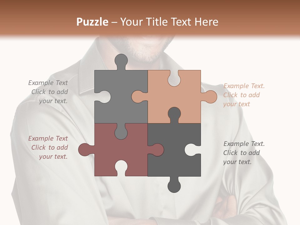 Smiling Closeup Culture PowerPoint Template