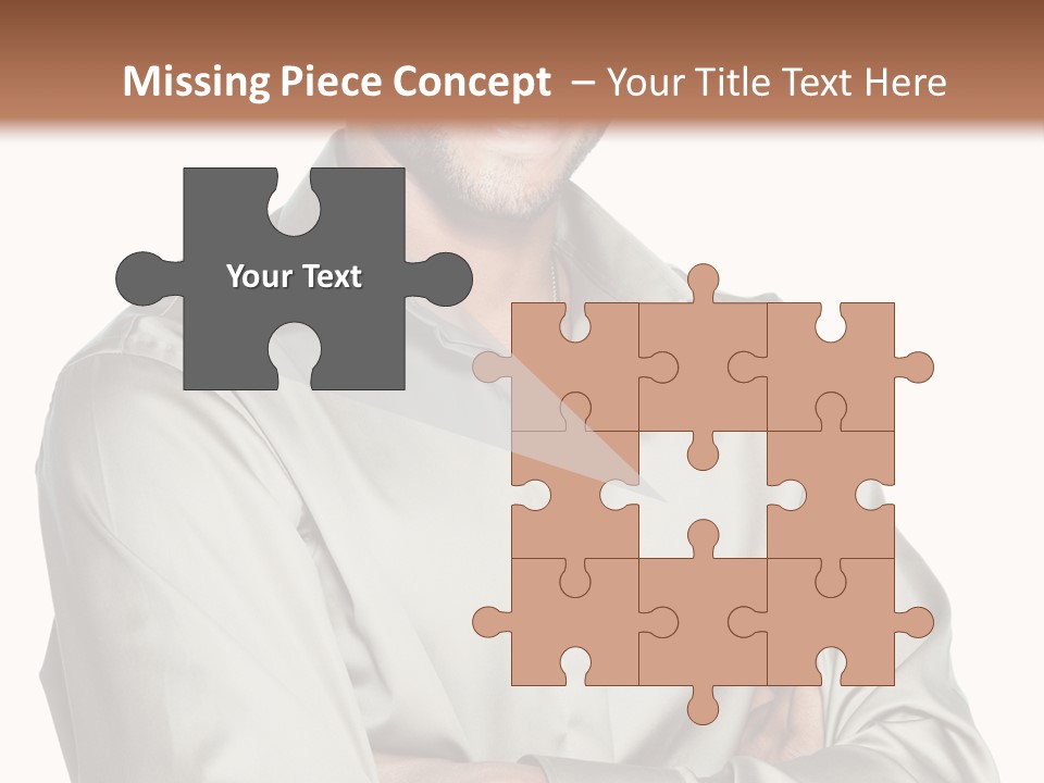 Smiling Closeup Culture PowerPoint Template