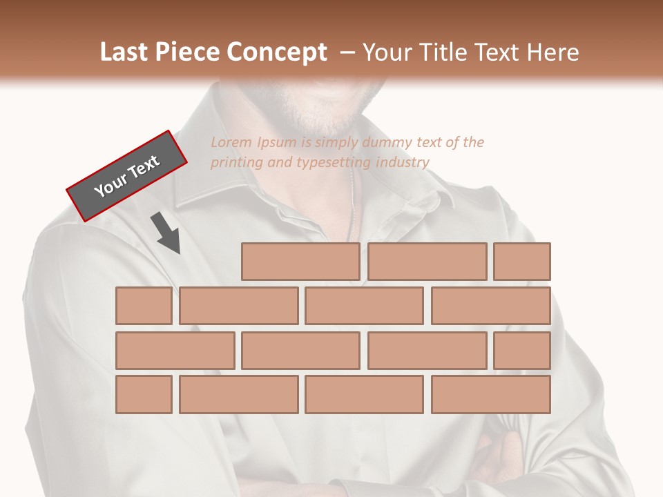 Smiling Closeup Culture PowerPoint Template