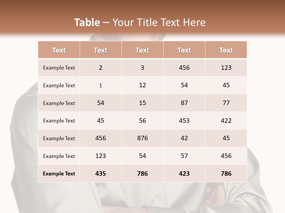 Smiling Closeup Culture PowerPoint Template