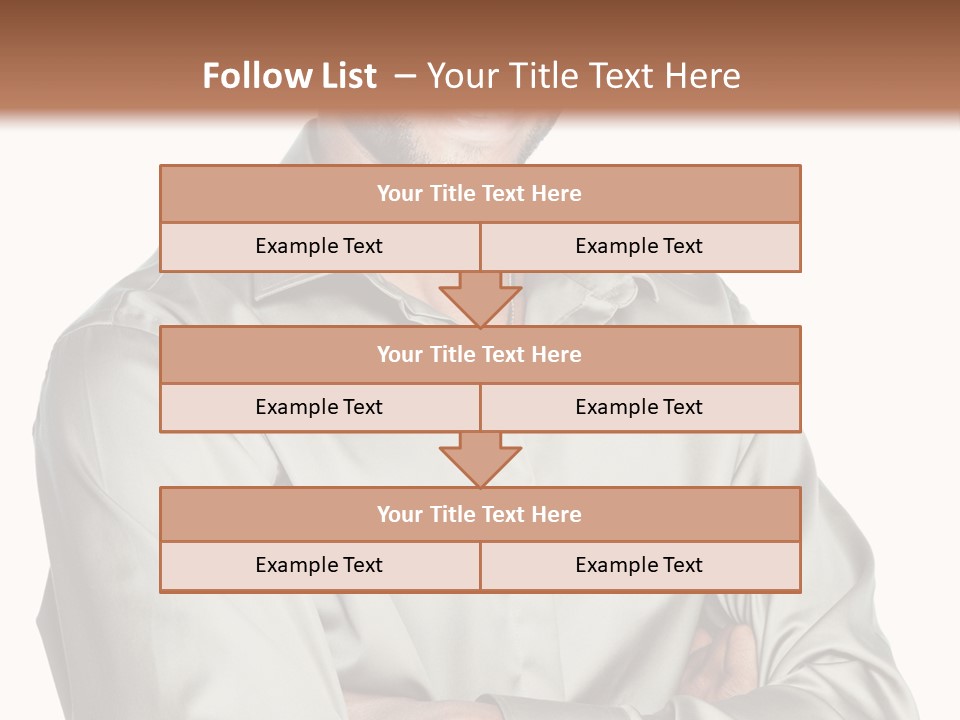 Smiling Closeup Culture PowerPoint Template