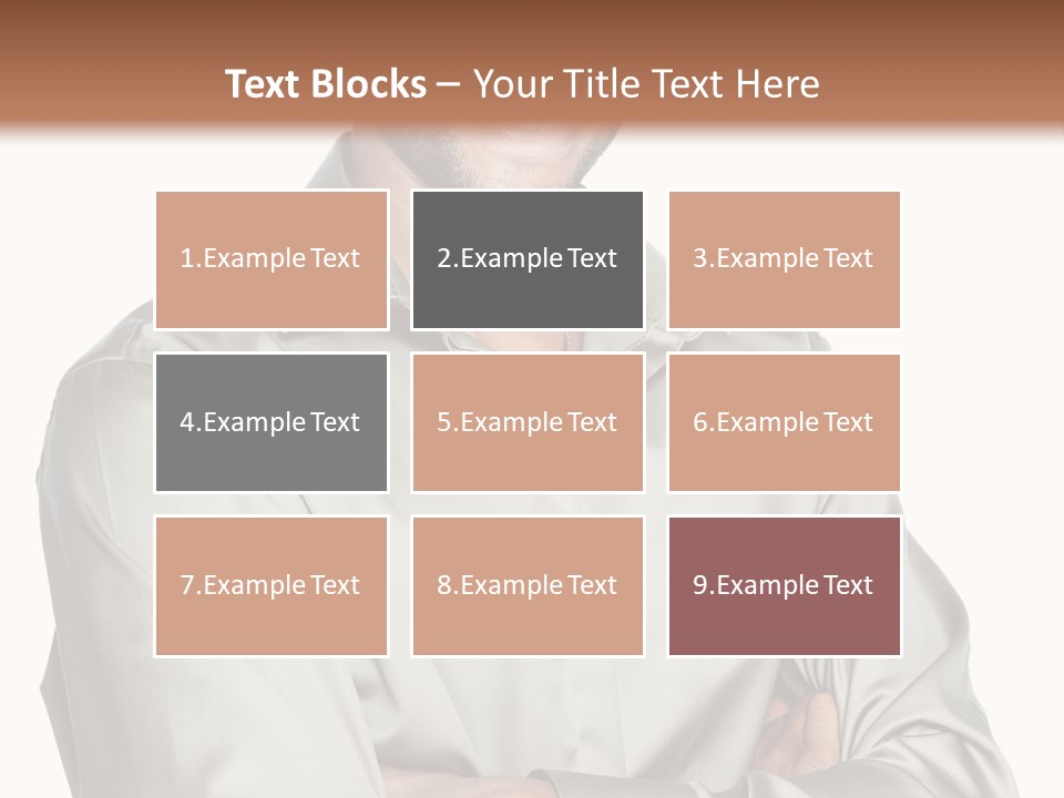 Smiling Closeup Culture PowerPoint Template