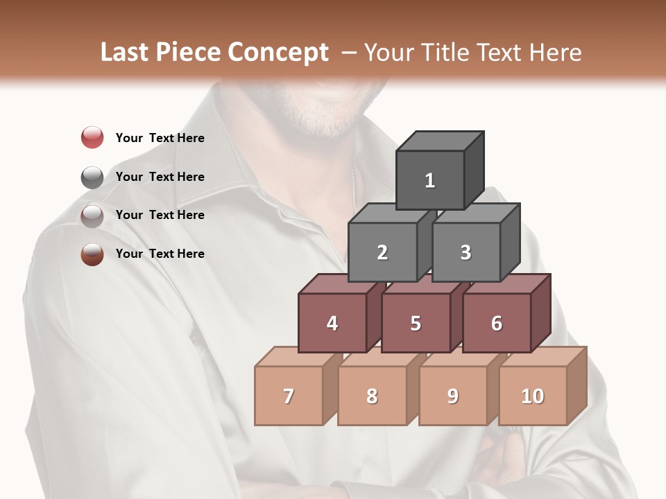 Smiling Closeup Culture PowerPoint Template