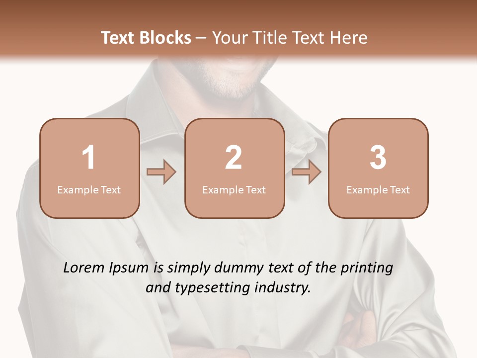 Smiling Closeup Culture PowerPoint Template