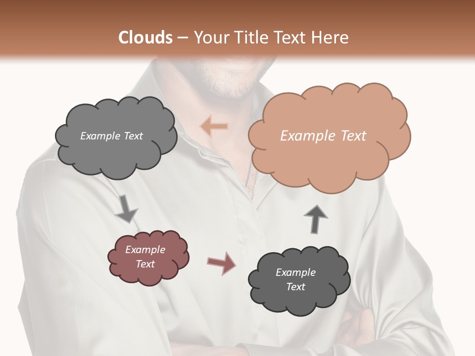 Smiling Closeup Culture PowerPoint Template