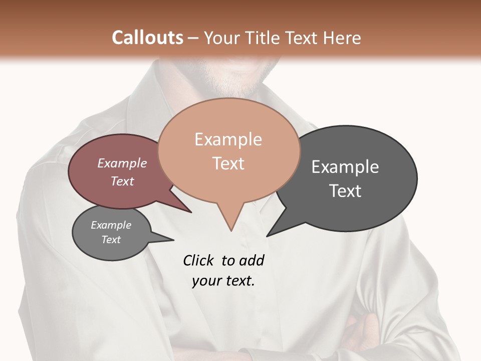 Smiling Closeup Culture PowerPoint Template