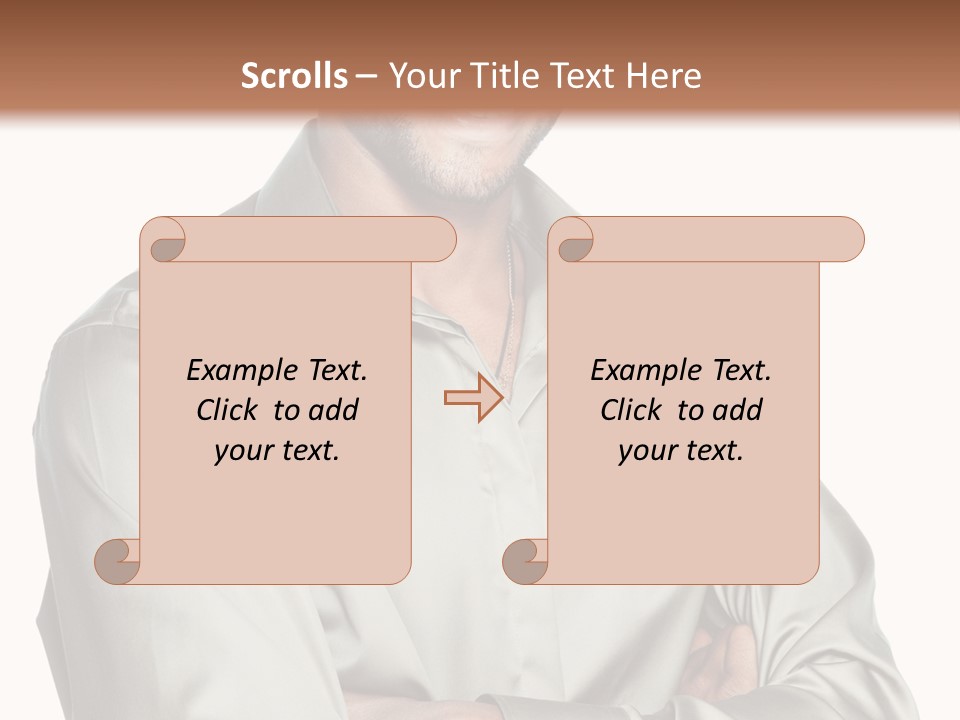 Smiling Closeup Culture PowerPoint Template