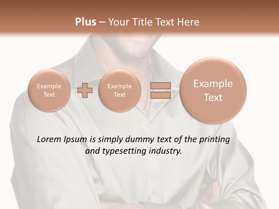 Smiling Closeup Culture PowerPoint Template