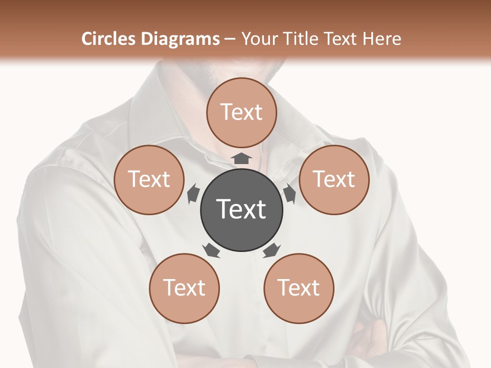 Smiling Closeup Culture PowerPoint Template