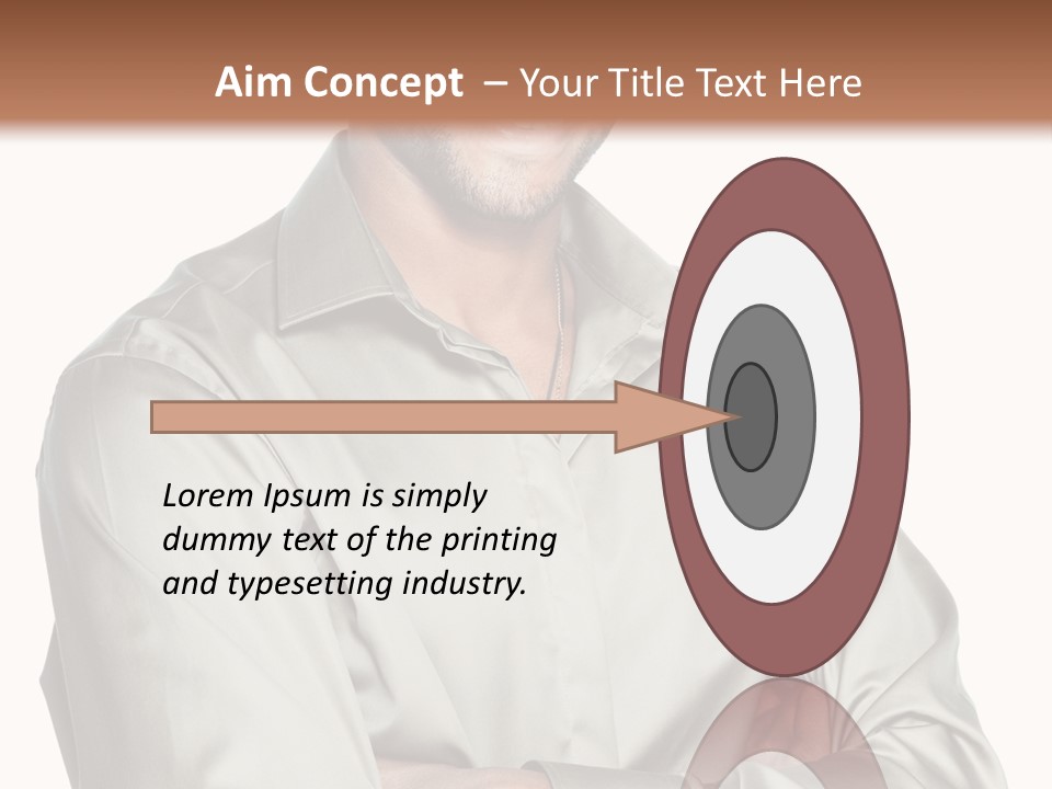 Smiling Closeup Culture PowerPoint Template