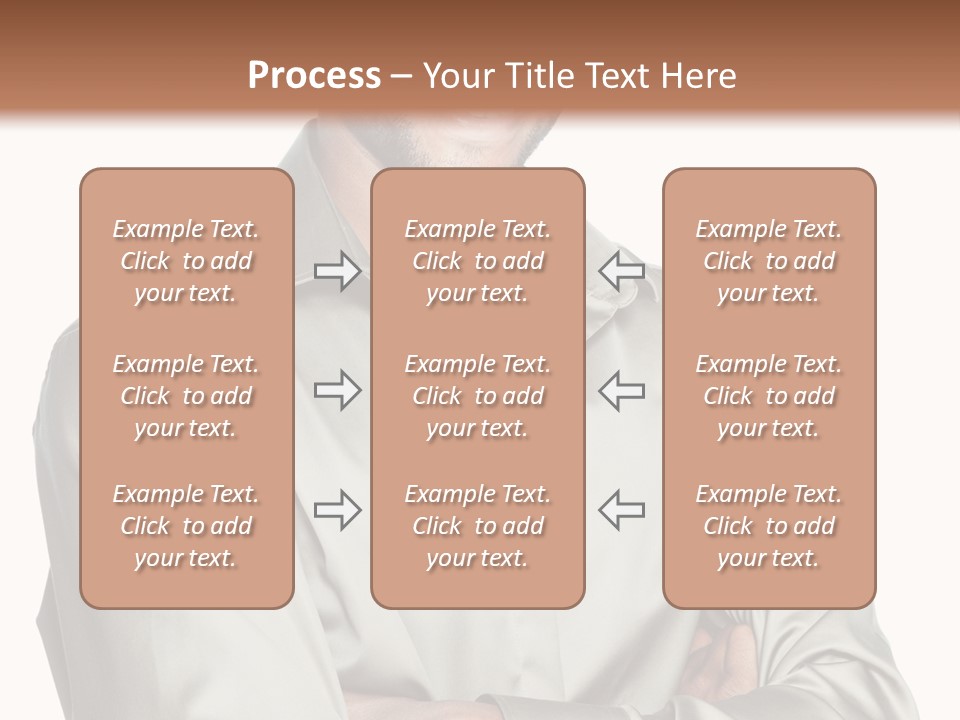 Smiling Closeup Culture PowerPoint Template