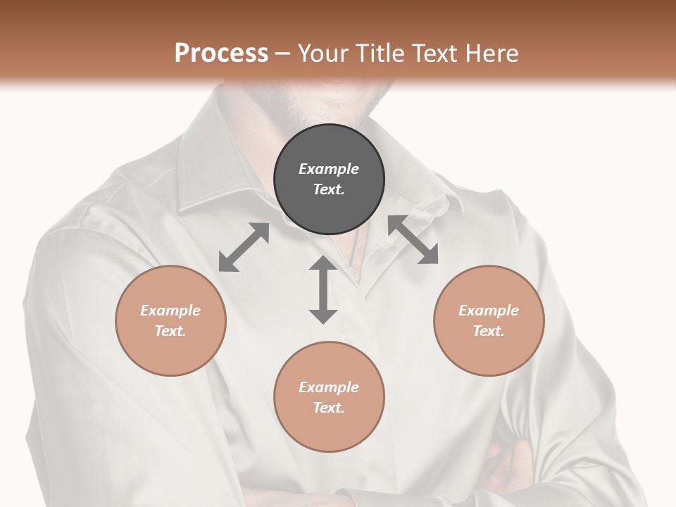 Smiling Closeup Culture PowerPoint Template