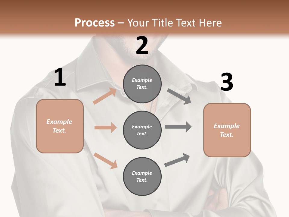 Smiling Closeup Culture PowerPoint Template