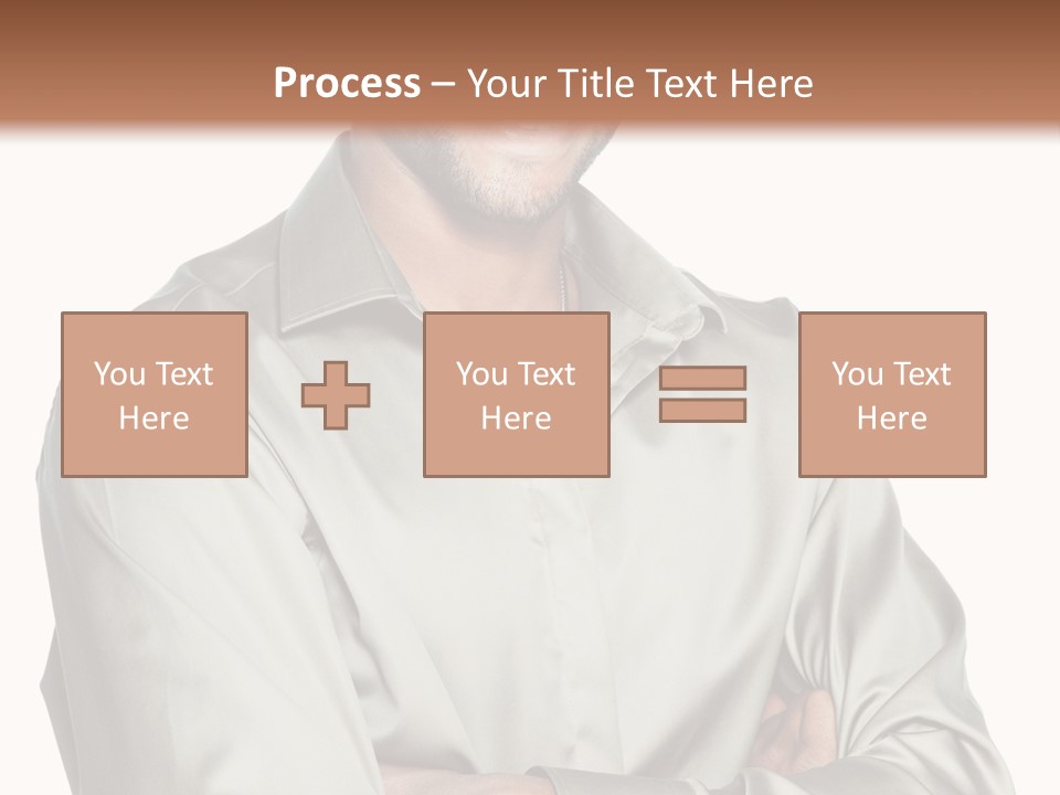 Smiling Closeup Culture PowerPoint Template