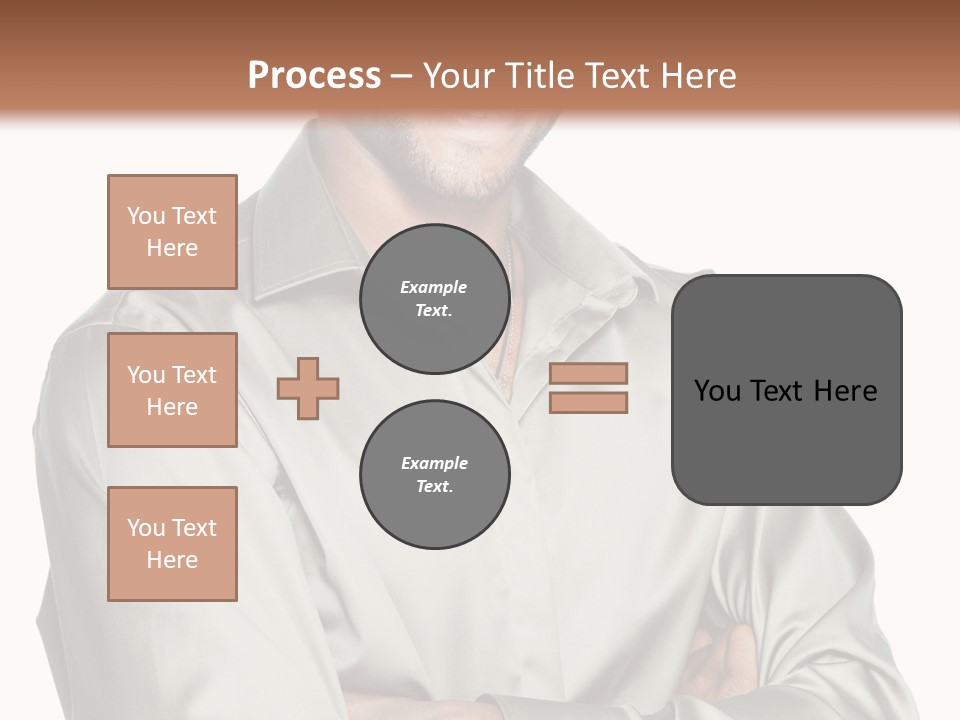 Smiling Closeup Culture PowerPoint Template