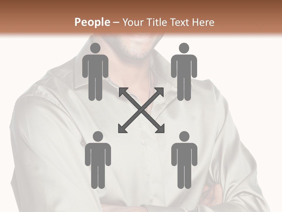 Smiling Closeup Culture PowerPoint Template