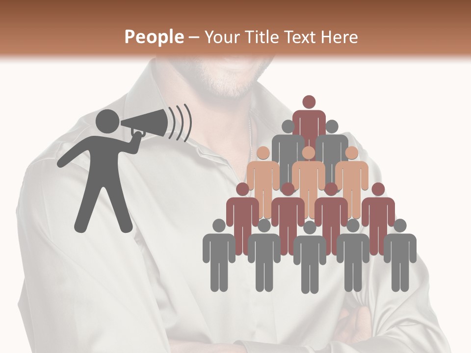 Smiling Closeup Culture PowerPoint Template