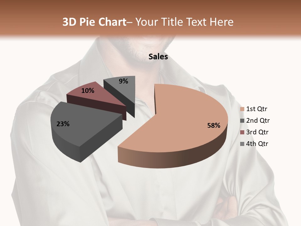 Smiling Closeup Culture PowerPoint Template