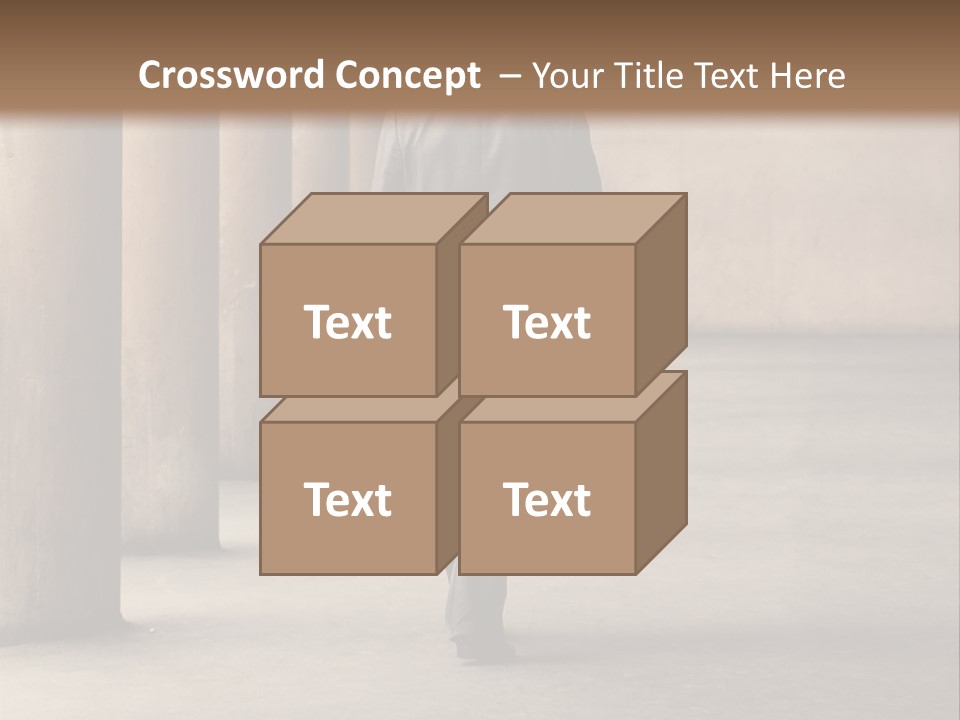Fired Employee Outdoors Leaving PowerPoint Template