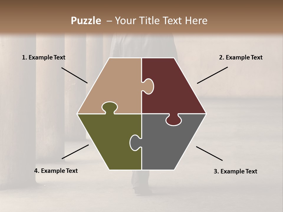 Fired Employee Outdoors Leaving PowerPoint Template