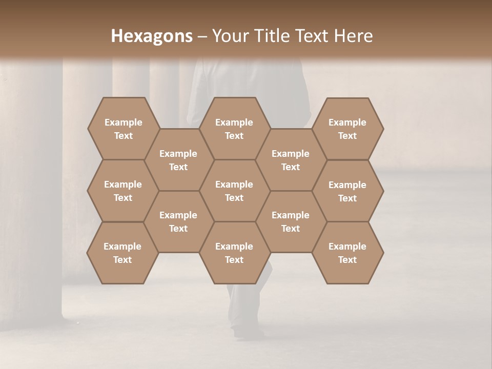 Fired Employee Outdoors Leaving PowerPoint Template