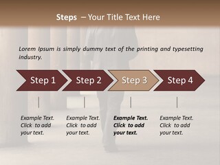 Fired Employee Outdoors Leaving PowerPoint Template