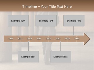 Fired Employee Outdoors Leaving PowerPoint Template