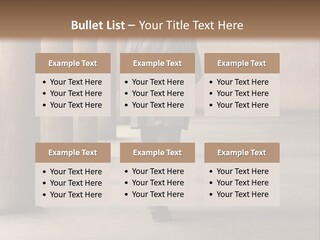 Fired Employee Outdoors Leaving PowerPoint Template