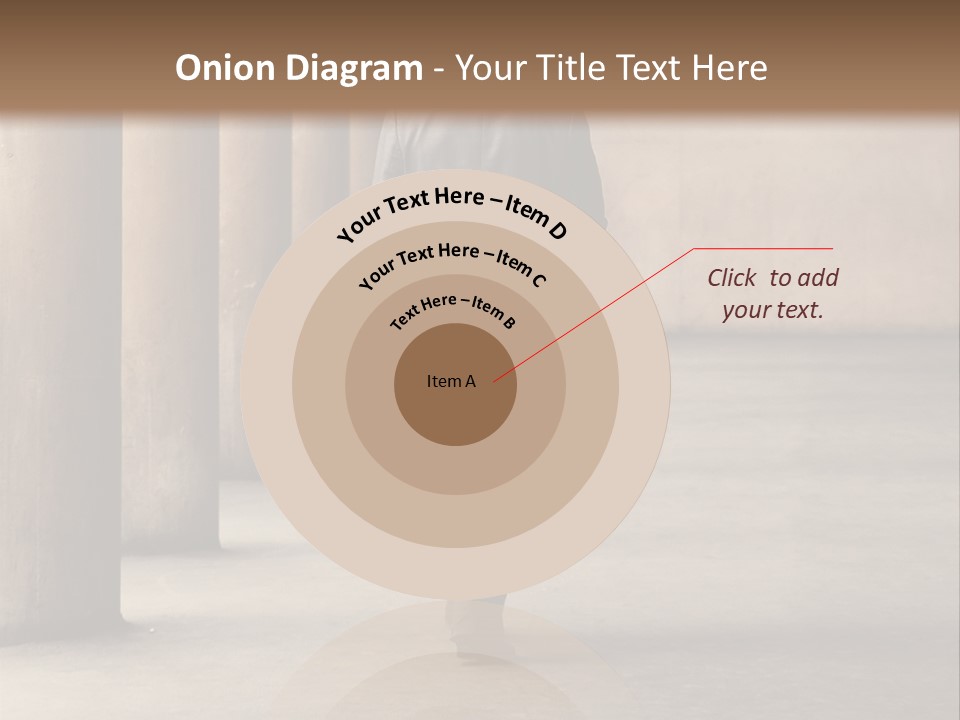 Fired Employee Outdoors Leaving PowerPoint Template