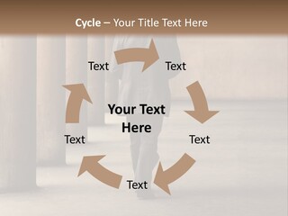 Fired Employee Outdoors Leaving PowerPoint Template