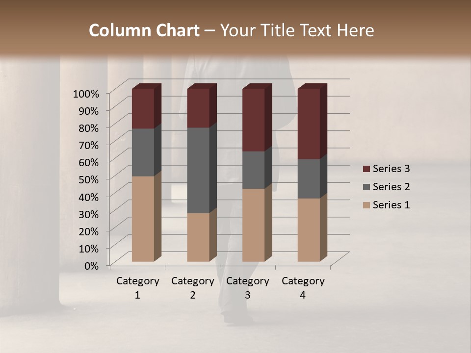 Fired Employee Outdoors Leaving PowerPoint Template