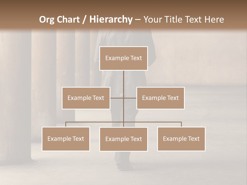Fired Employee Outdoors Leaving PowerPoint Template