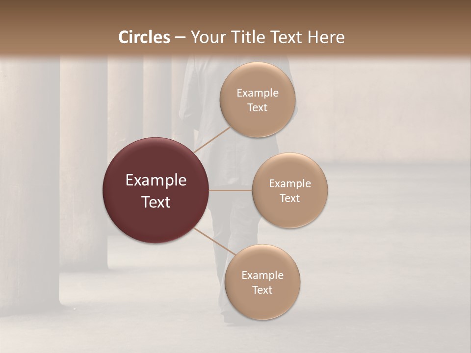 Fired Employee Outdoors Leaving PowerPoint Template