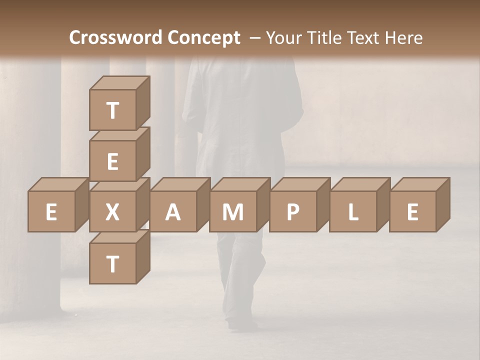 Fired Employee Outdoors Leaving PowerPoint Template