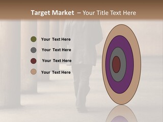 Fired Employee Outdoors Leaving PowerPoint Template