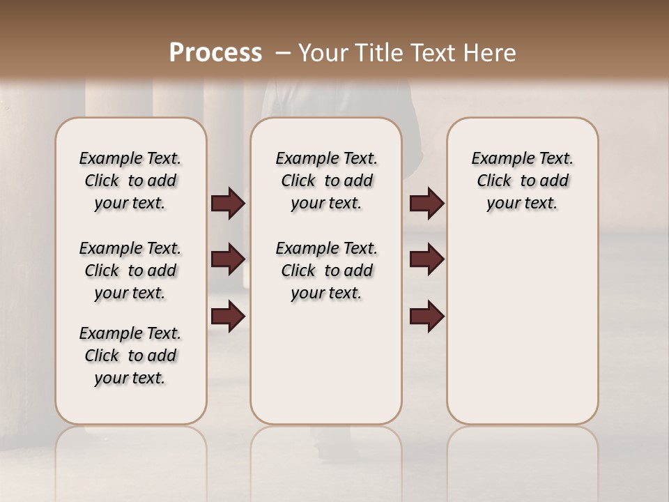 Fired Employee Outdoors Leaving PowerPoint Template