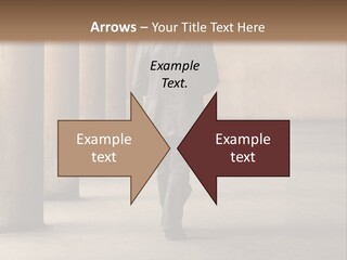 Fired Employee Outdoors Leaving PowerPoint Template
