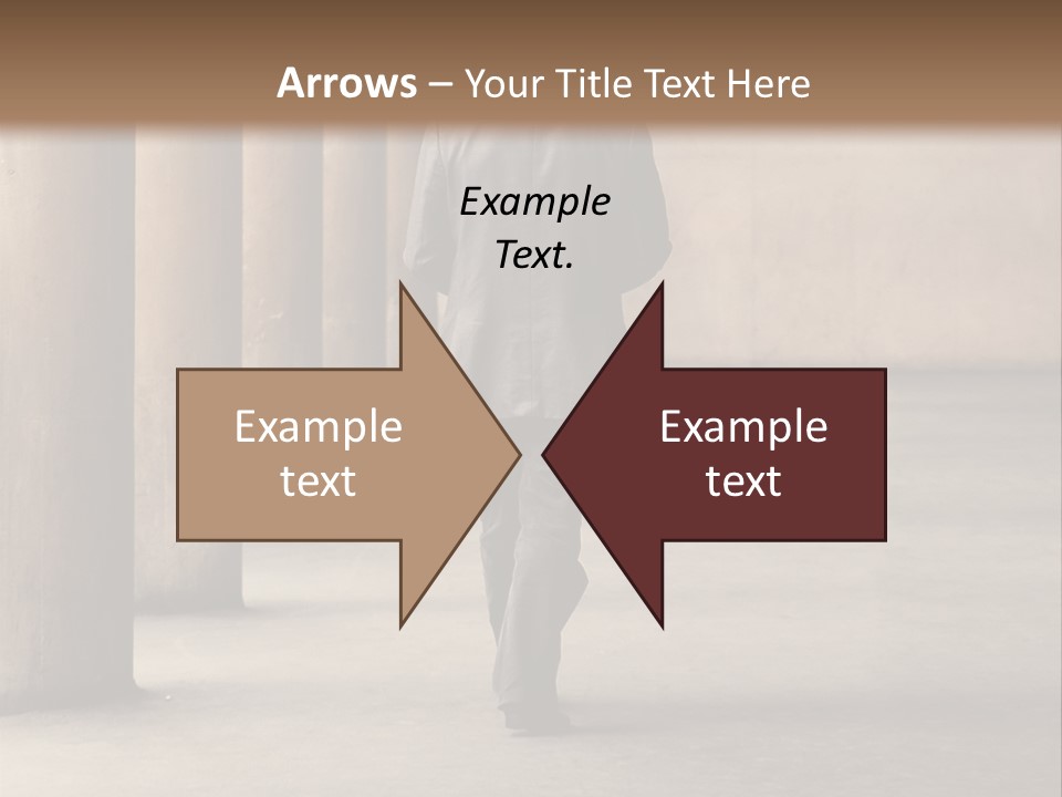 Fired Employee Outdoors Leaving PowerPoint Template