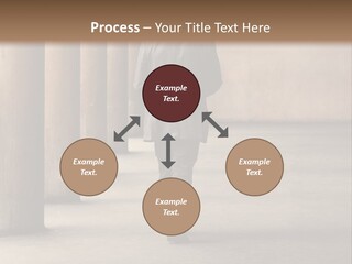 Fired Employee Outdoors Leaving PowerPoint Template
