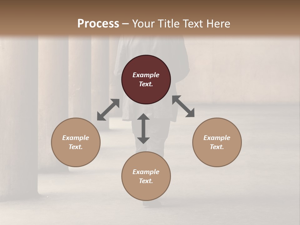 Fired Employee Outdoors Leaving PowerPoint Template