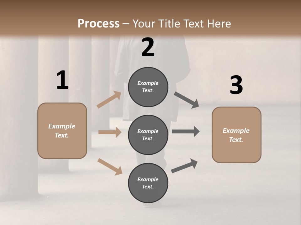 Fired Employee Outdoors Leaving PowerPoint Template