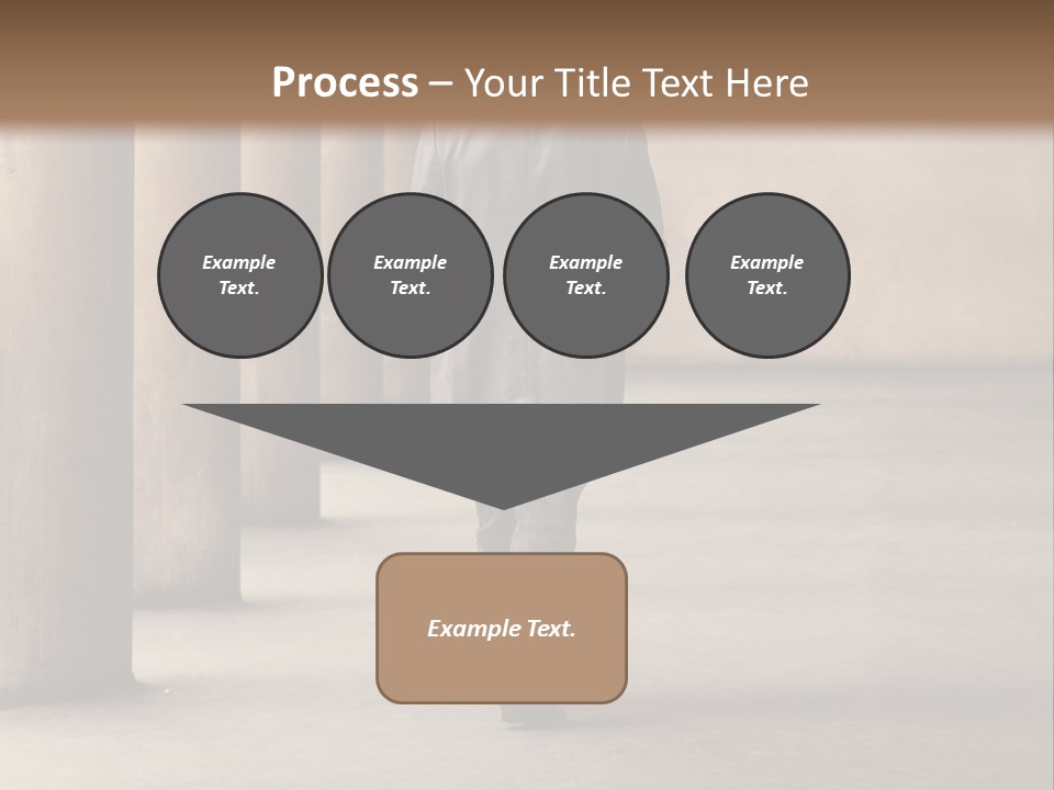 Fired Employee Outdoors Leaving PowerPoint Template
