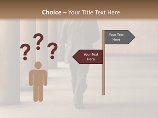 Fired Employee Outdoors Leaving PowerPoint Template
